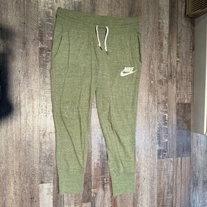 Nike Olive Green Capris